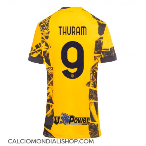 Maglie da calcio Inter Milan Marcus Thuram #9 Terza Maglia Femminile 2024-25 Manica Corta